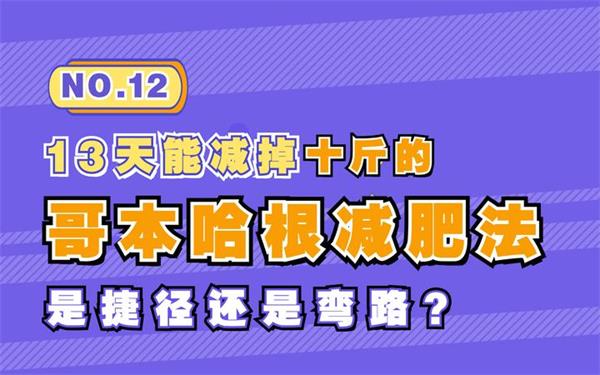 哥本哈根减肥法：短期速效还是健康隐患？
