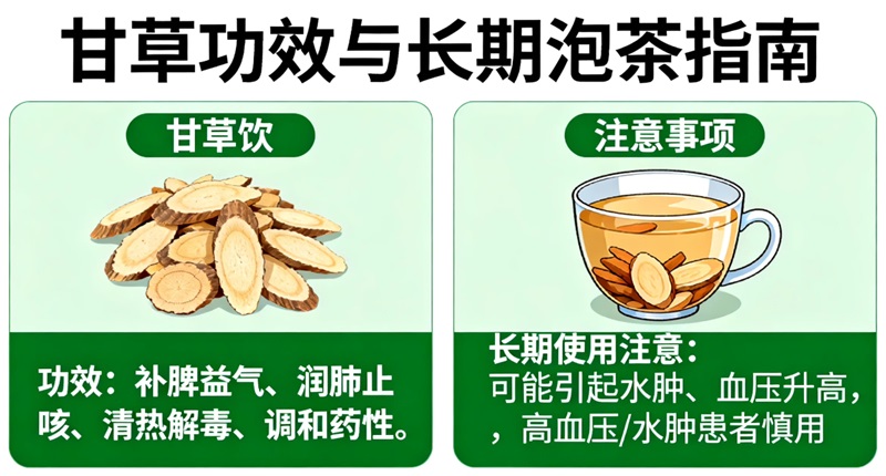 甘草有什么功效？能否长期用甘草泡茶？一篇 FAQ 弄清真相